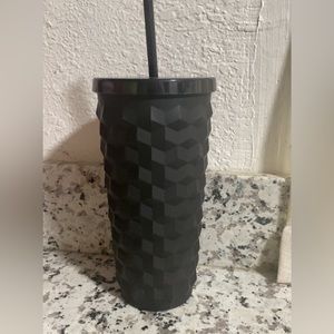 Black studded cup